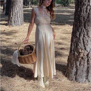 Selkie Crème de La crème Affair Slip dress XXL